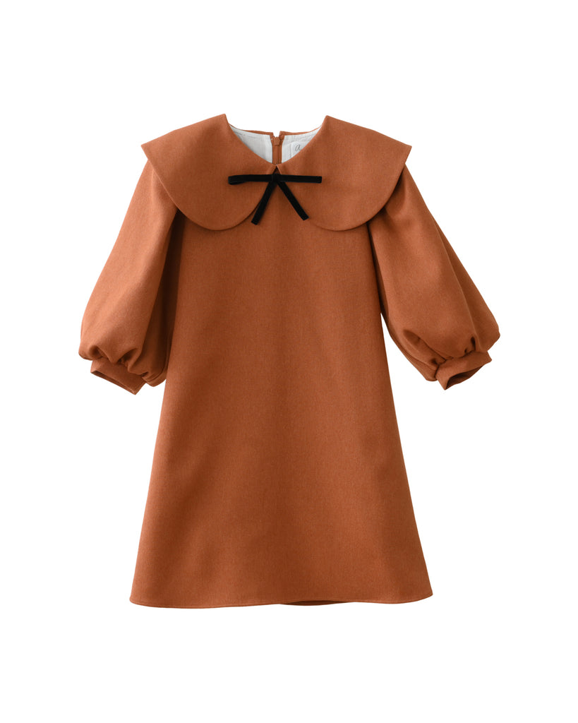 Rhea dress (alloy-orange)