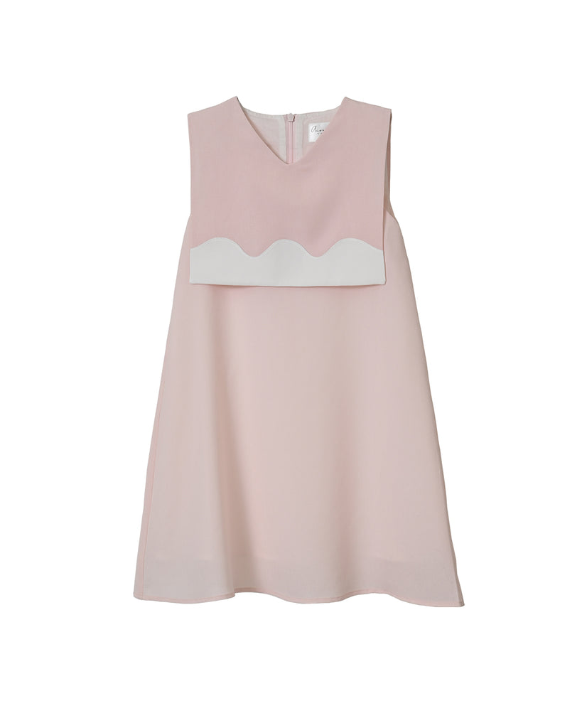 Lucy dress (blush pink/ivory)