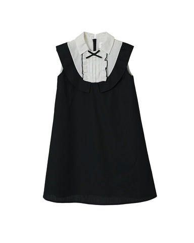 Audrey dress (black/off-white)