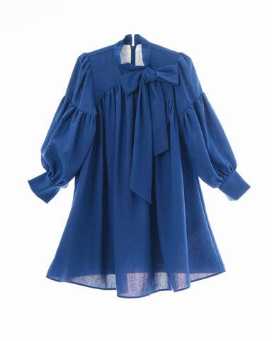 Talia dress (sapphire-blue)