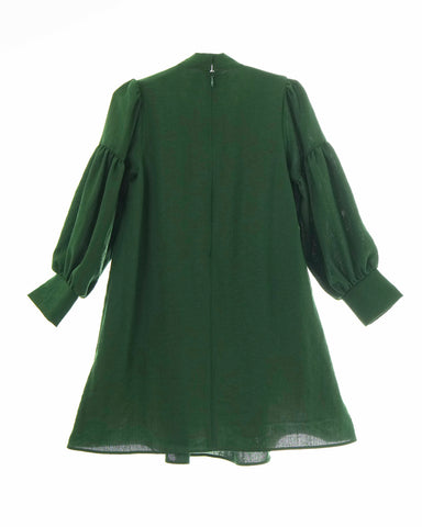 Talia dress (emerald-green)