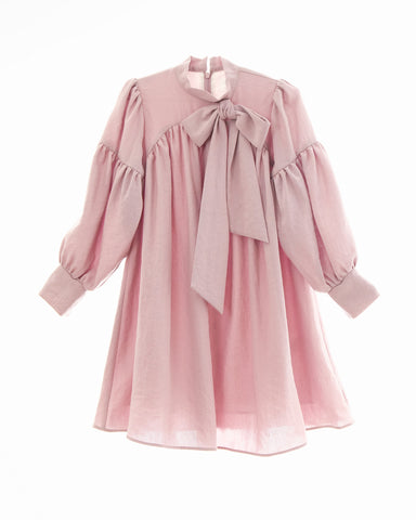 Talia dress (dusty-pink)