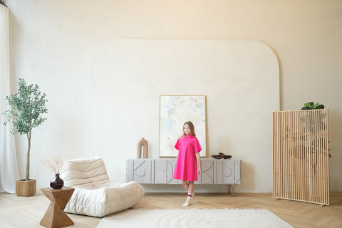 Mae dress (hot-pink)