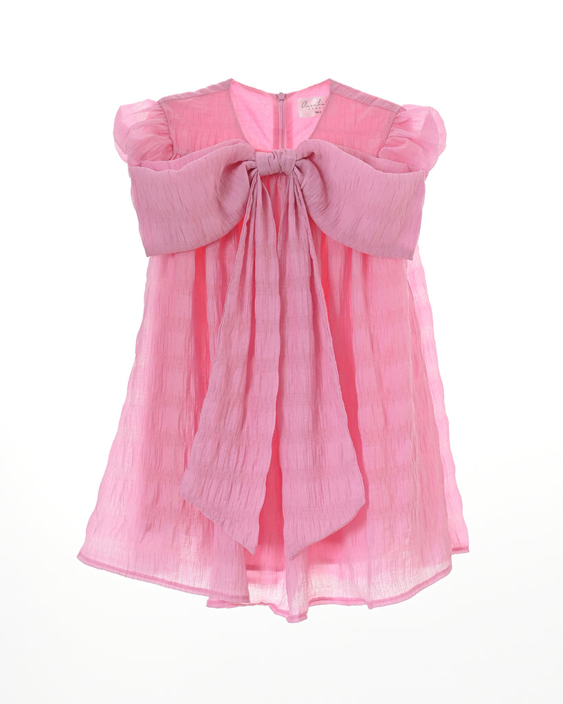 Sunlit dress (flamingo-pink)