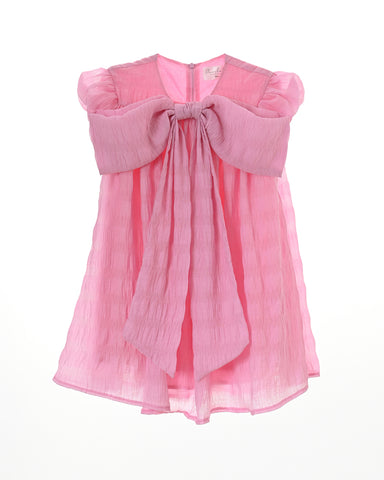 Sunlit dress (flamingo-pink)