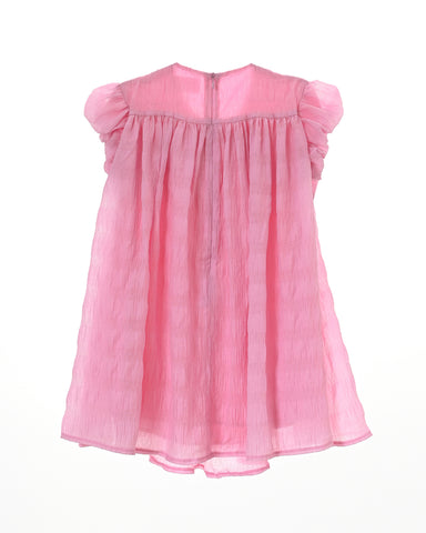 Sunlit dress (flamingo-pink)