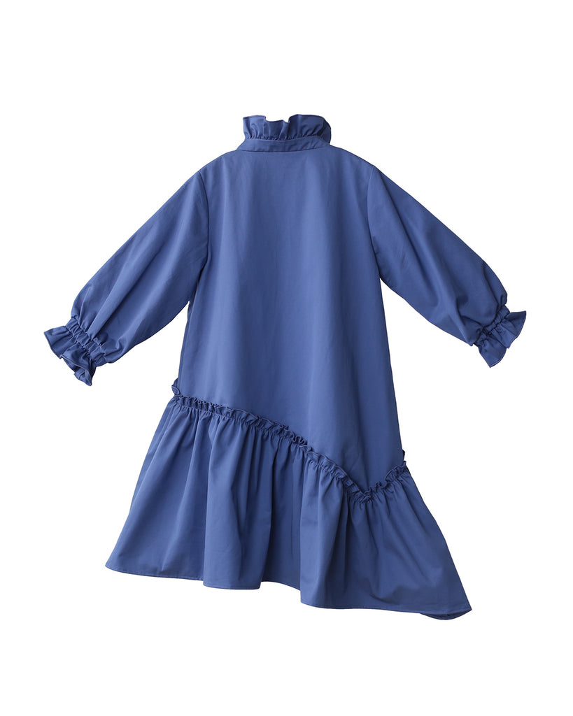 Kate dress (cerulean-blue) – Aisabobo