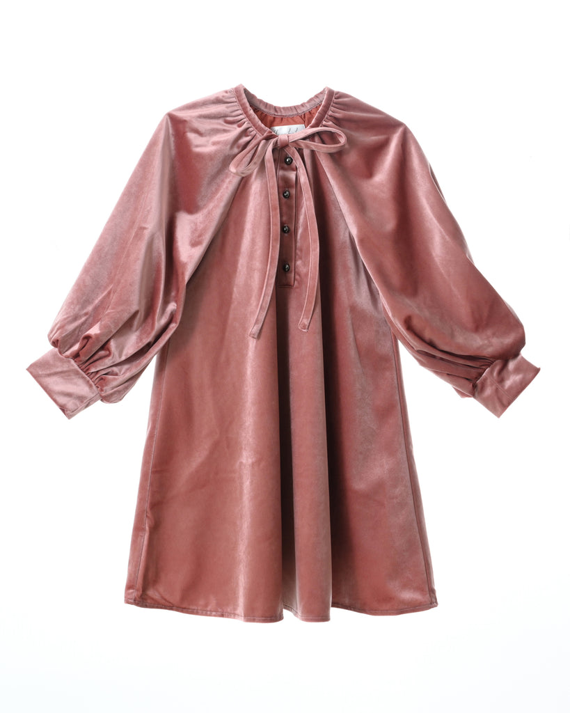 Florence dress (tea rose pink)