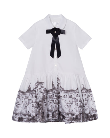 Isabella (white/prints)