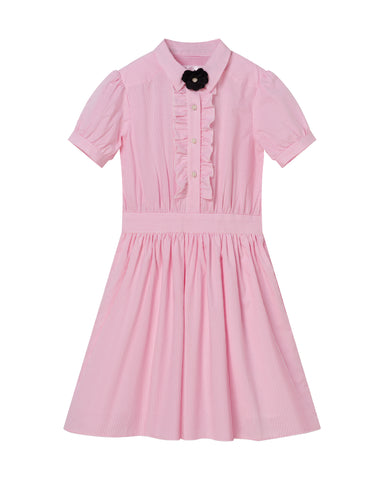 aisabobo pink dress Lulu dress (blush pink/hot pink) Aisabobo