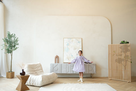 Talia dress (lavender)
