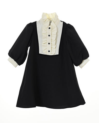 Diana dress (black/ivory)