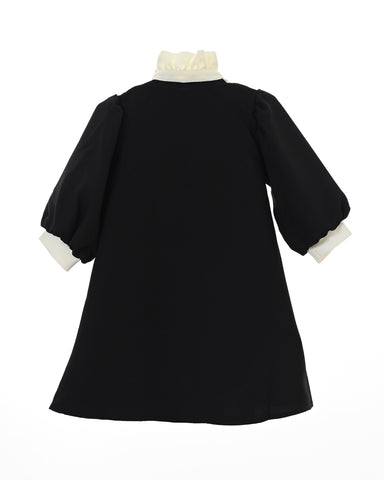Diana dress (black/ivory)