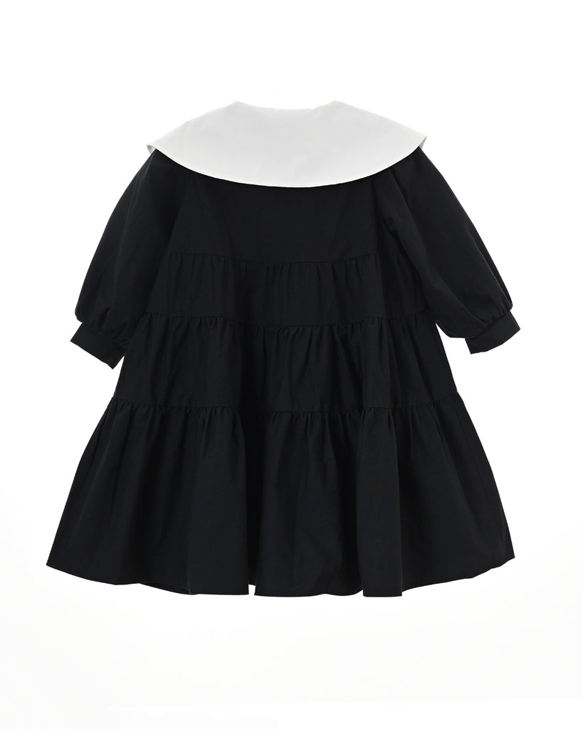 Hermione dress (black/off-white) – Aisabobo Hermione dress (black/off-white) – Aisabobo