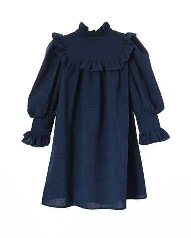 Brigitte dress (dark sapphire blue)