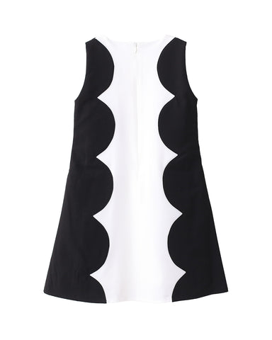 Aria dress (ivory/black)