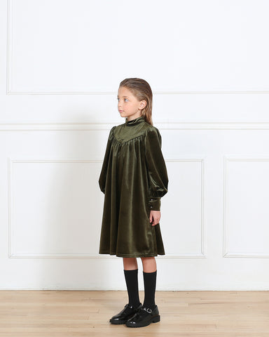 Rachel dress (olive green)