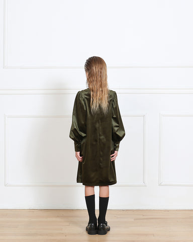 Rachel dress (olive green)