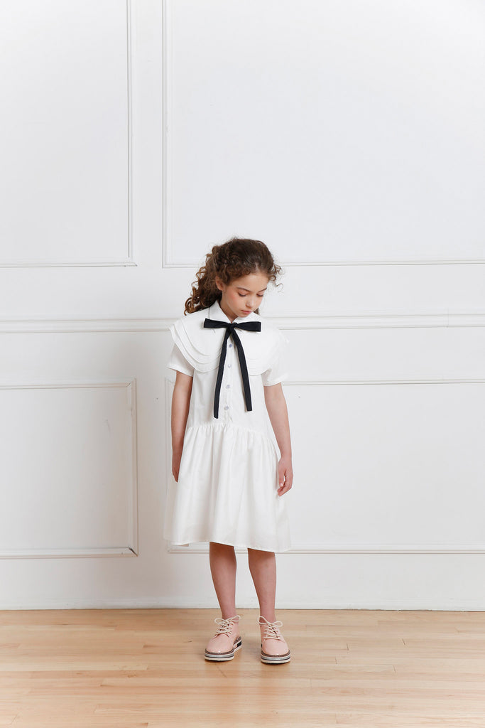 Bella dress (white) – Aisabobo