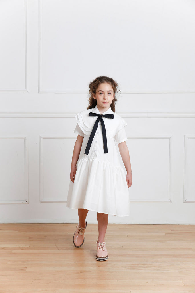 Bella dress (white) – Aisabobo