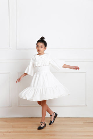 Lila dress (white)