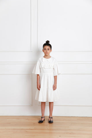 Lila dress (white)