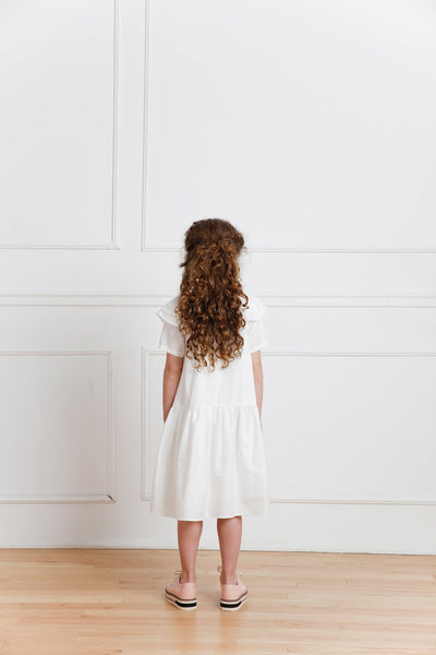 Bella dress (white) – Aisabobo