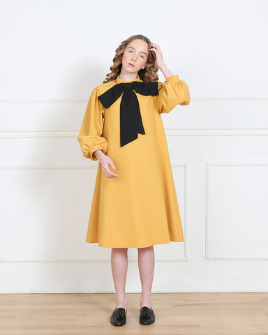 Megan dress (mustard)