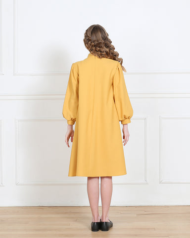 Megan dress (mustard)