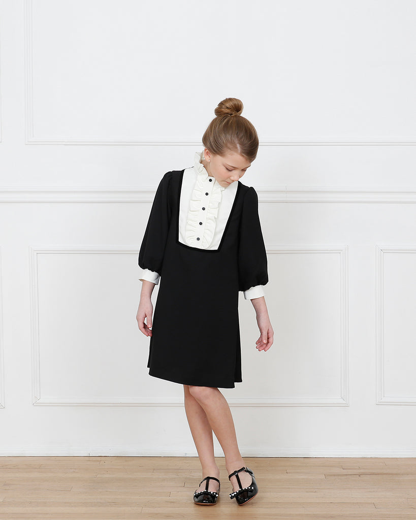 black ivory dress Aita Maxi Dress, Black & Ivory Floral