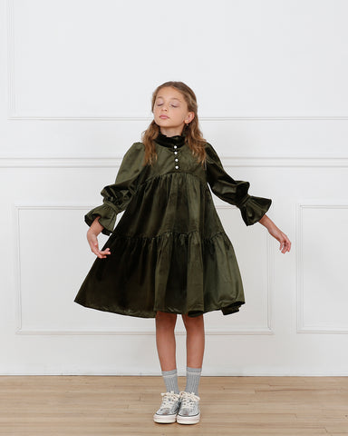 Evelyn dress (olive green)