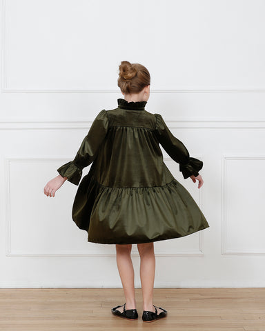 Evelyn dress (olive green)