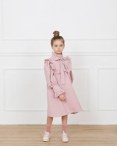 Brigitte dress (dusty pink)