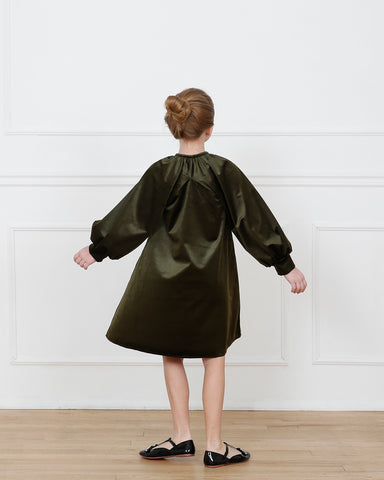 Florence dress (olive green)