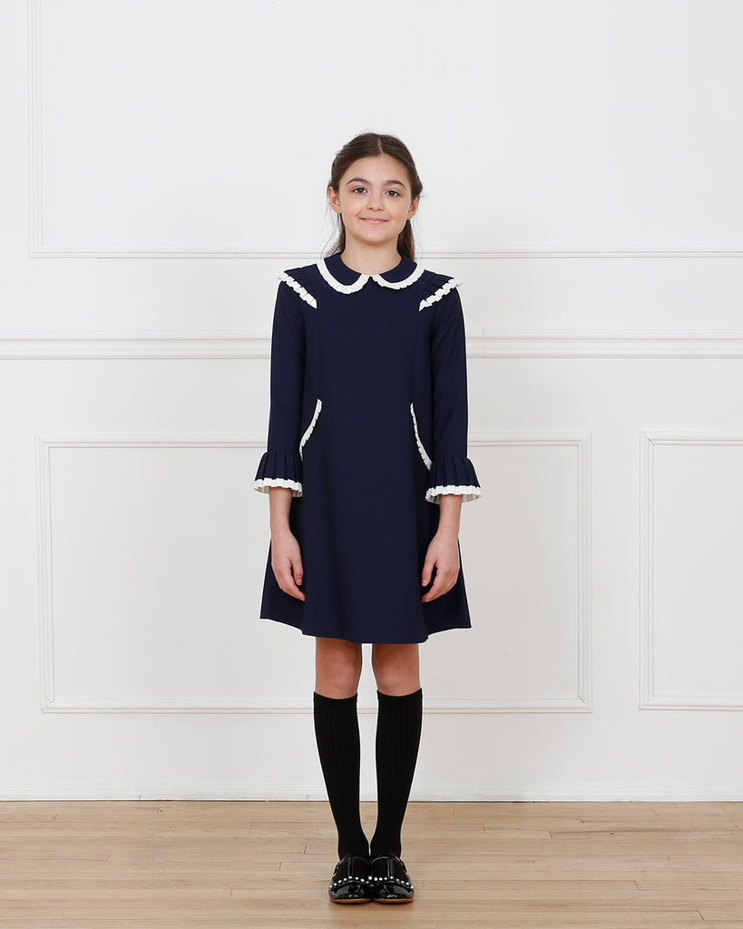 Grace dress (navy blue)