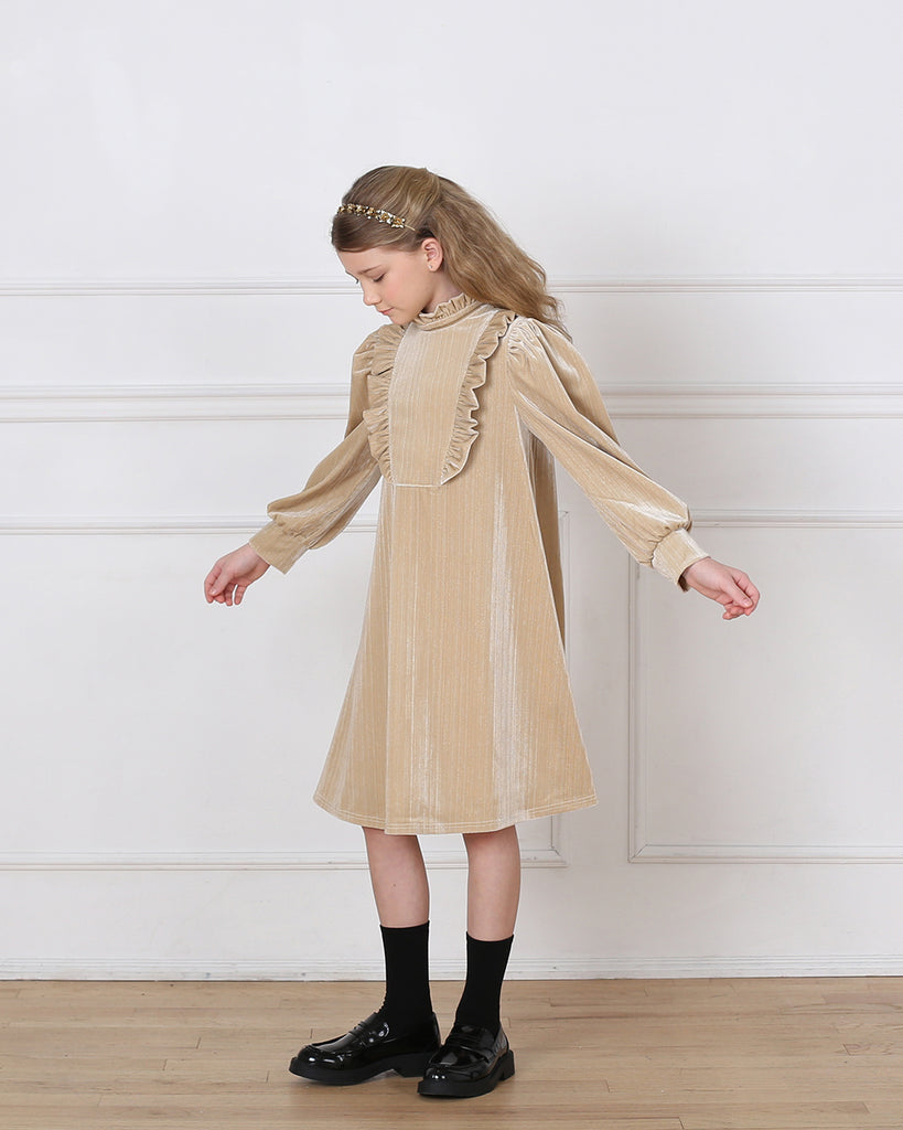 Lena dress (garnet velvet) – Aisabobo