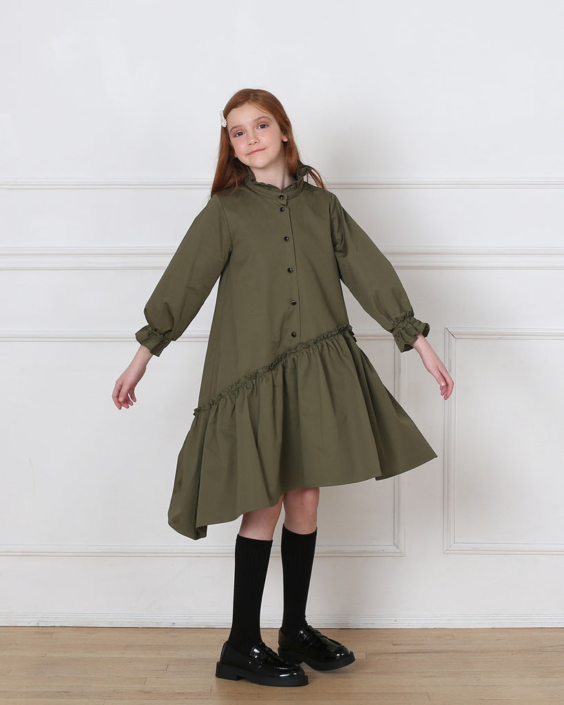 Kate dress (army-green)