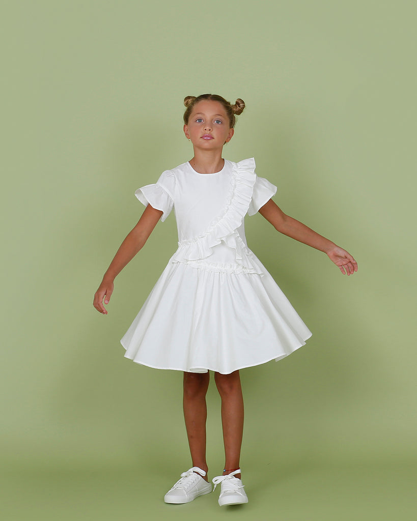 Cora dress (off-white)
