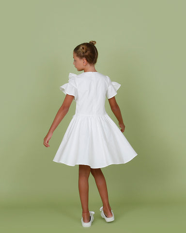 Cora dress (off-white)