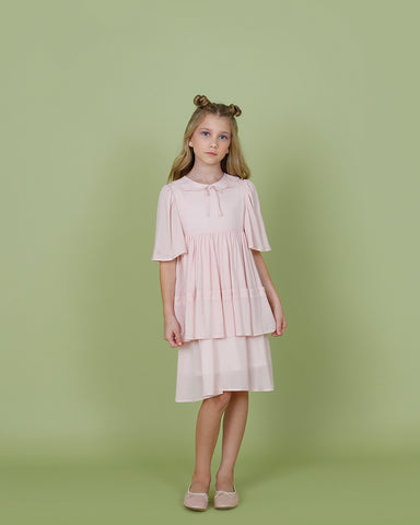 Elena dress (blush pink)