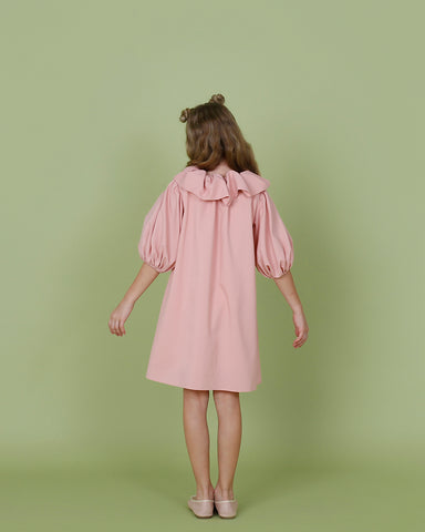 Sara dress (ash pink)