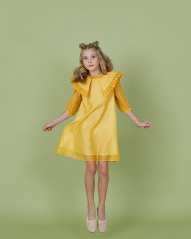 Avery dress (marigold organza)