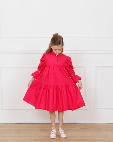 Eloise dress (hot pink)