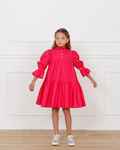 Eloise dress (hot pink)