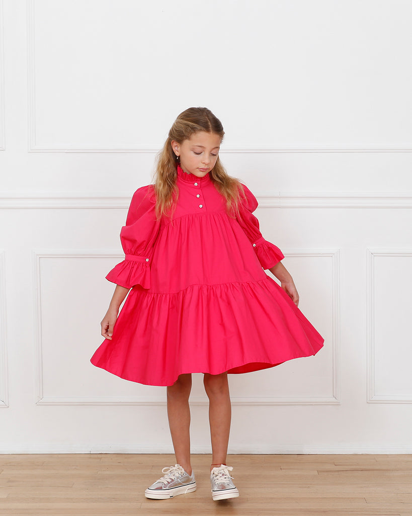 aisabobo pink dress Lila dress (pink) Aisabobo
