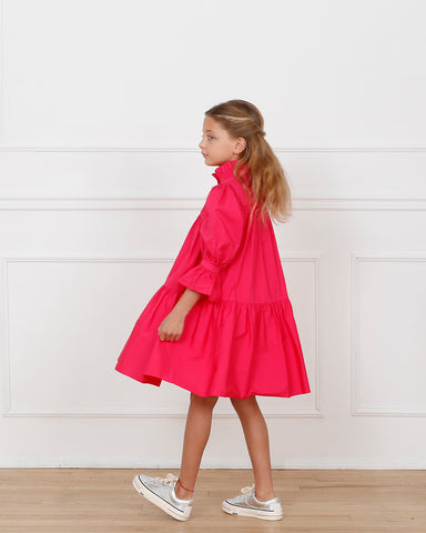 Eloise dress (hot pink)