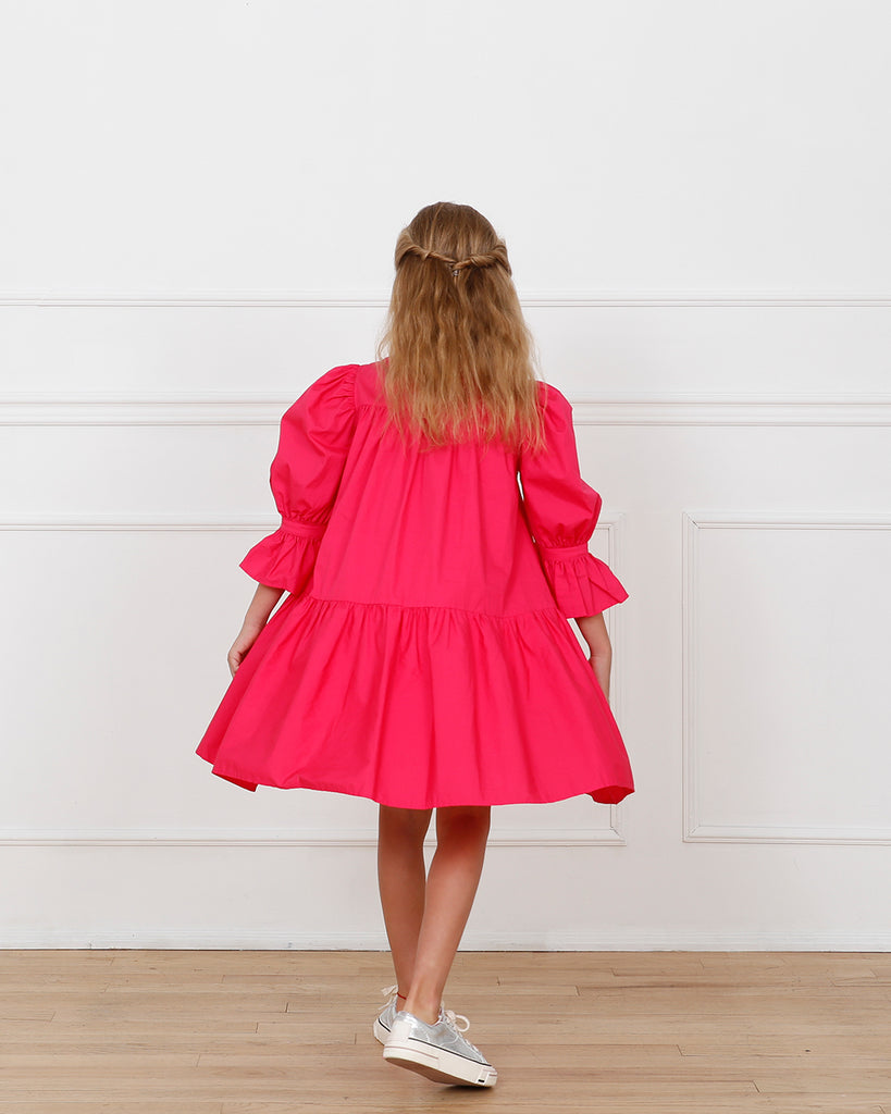 Eloise dress (hot pink)  Aisabobo