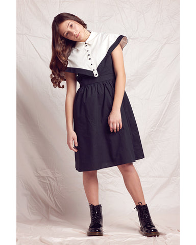 Stella dress (black/ivory)