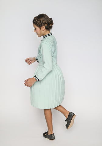 Vivienne dress (chiffon mint)