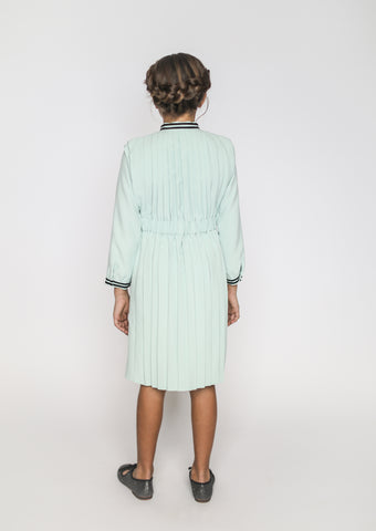 Vivienne dress (chiffon mint)